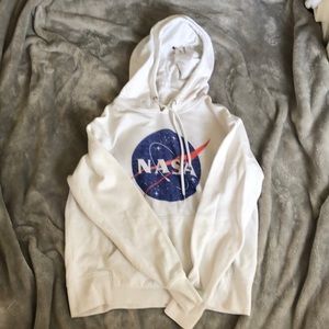 White NASA Hoodie